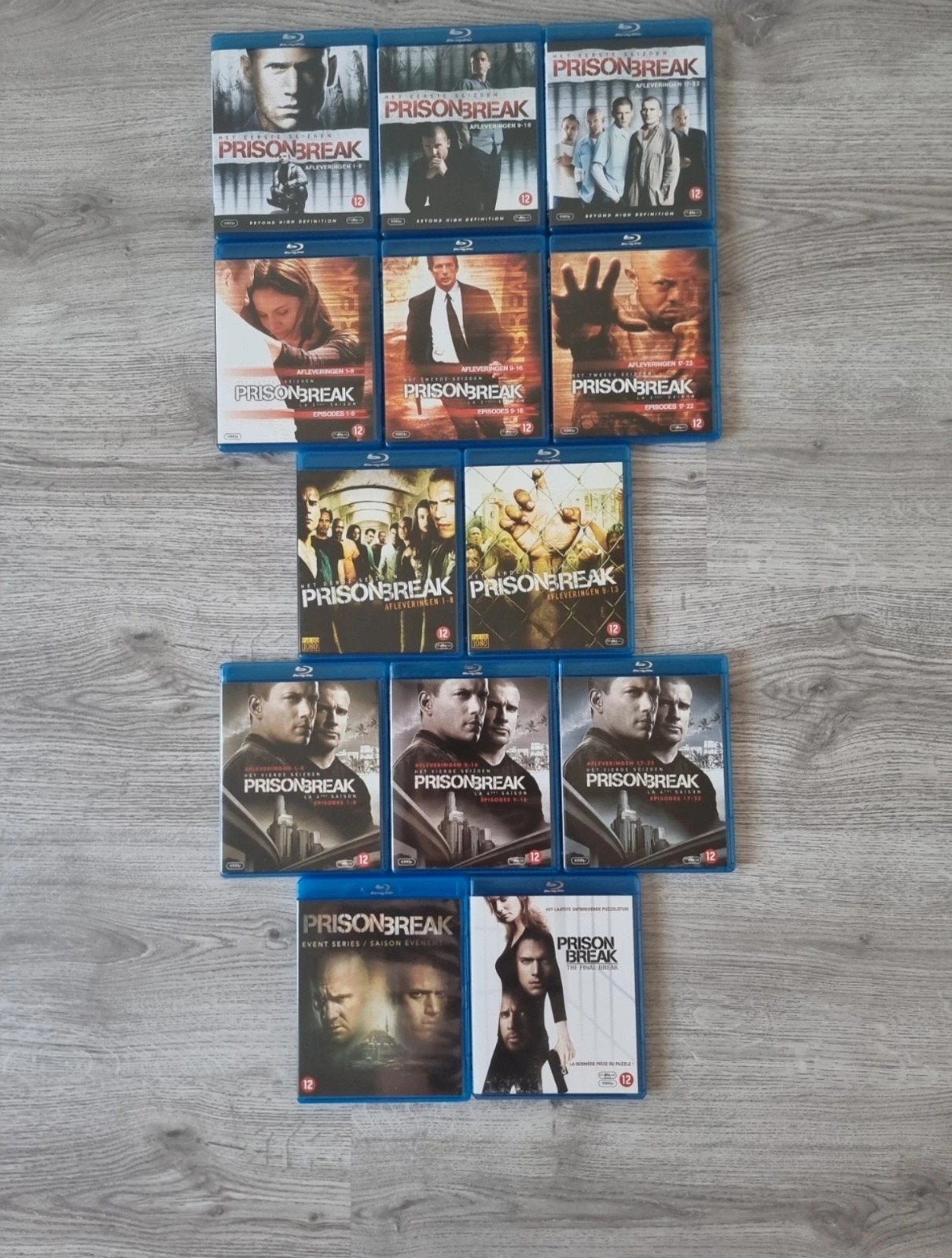 Prison Break - Complete Serie Blu-ray Boxset, Engels, Nederlands, Boxset, Ophalen of Verzenden