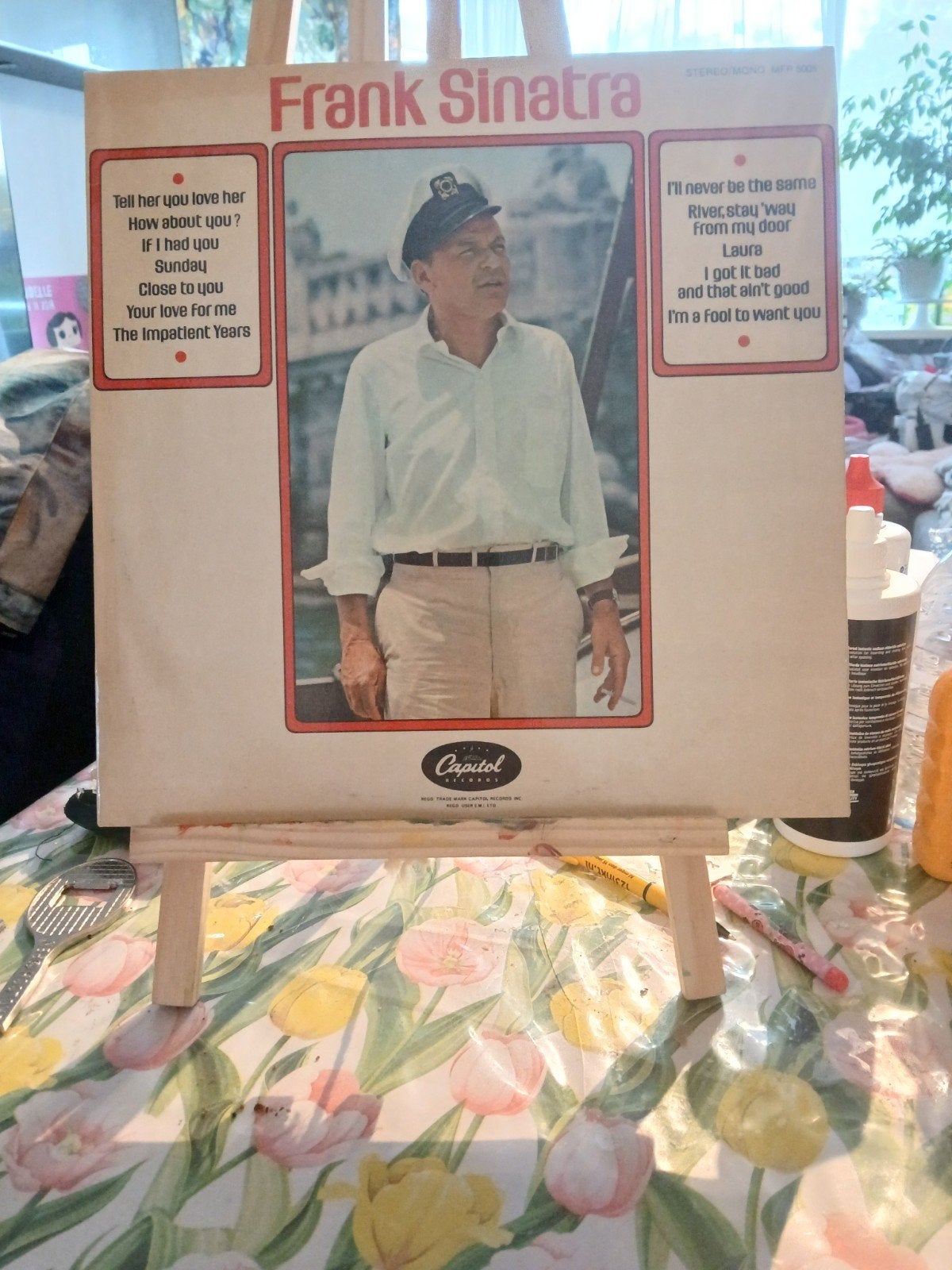 Frank Sinatra LP - Capitol Records, LP, Gebruikt, Pop, Ophalen of Verzenden