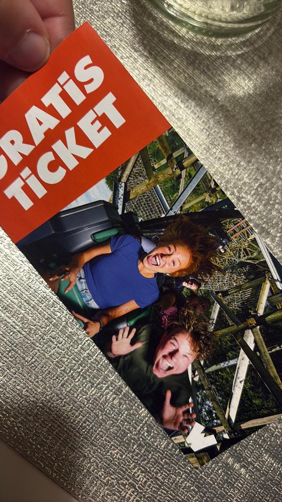 Twee tickets WALIBI tot 31 mei, Tickets en Kaartjes, Twee personen, Ticket of Toegangskaart