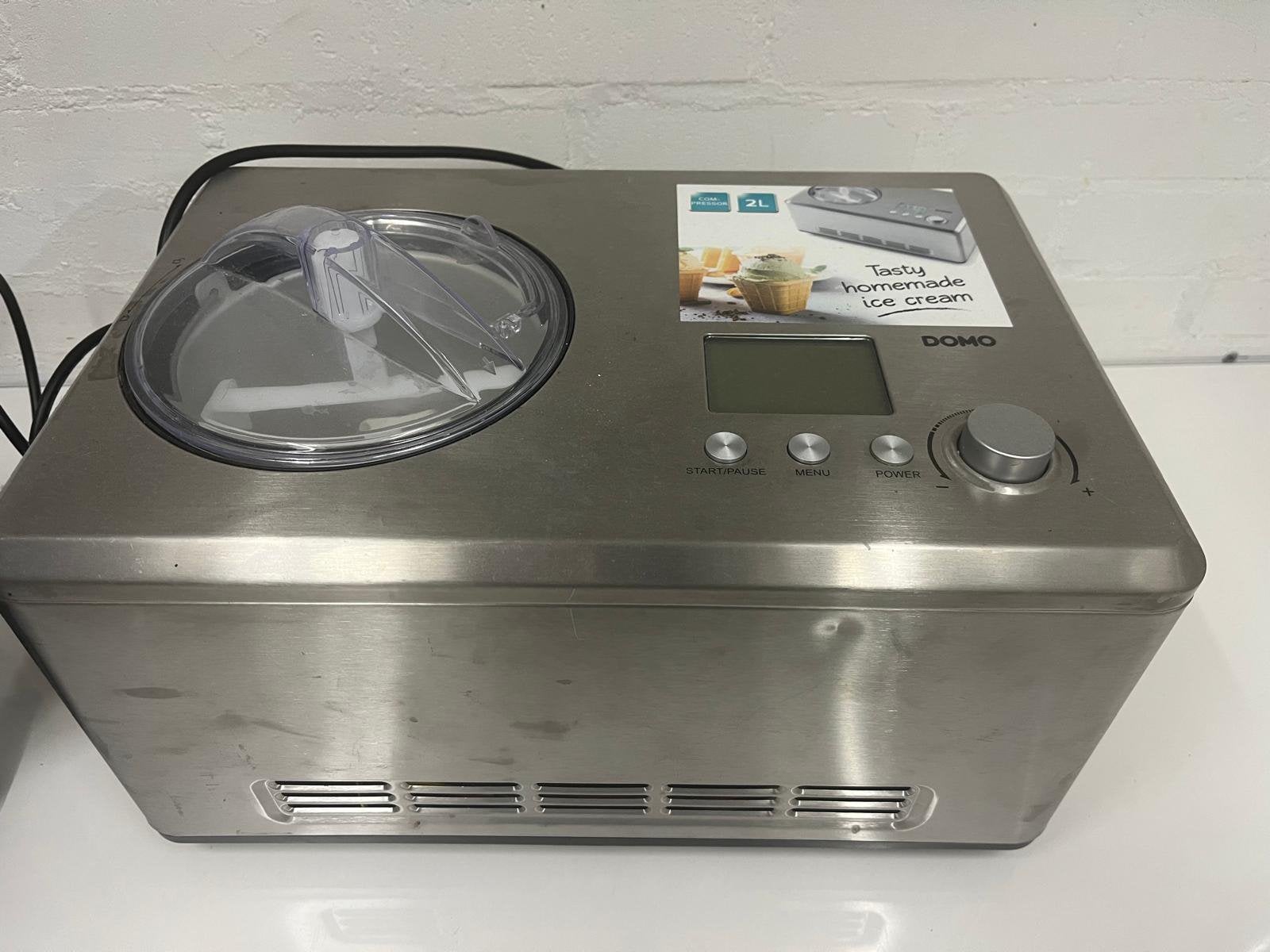 Ijsmachine DOMO 920 zgan, Ophalen of Verzenden, Zo goed als nieuw