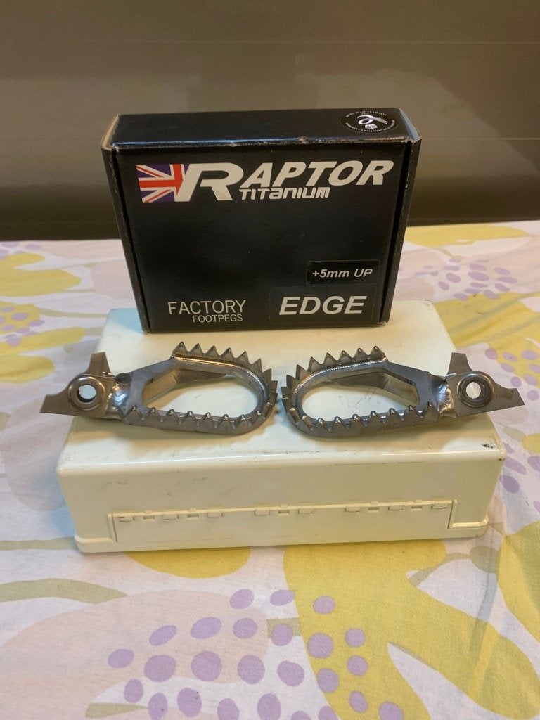 Titanium voetsteppen Yamaha YZF 250, Ophalen of Verzenden, Gebruikt