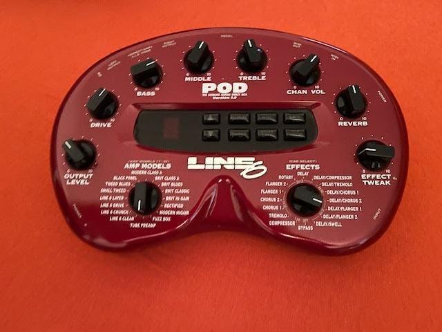 Line 6 pod guitar direct box 2.0, Muziek en Instrumenten, Effecten, Ophalen, Zo goed als nieuw, Multi-effect