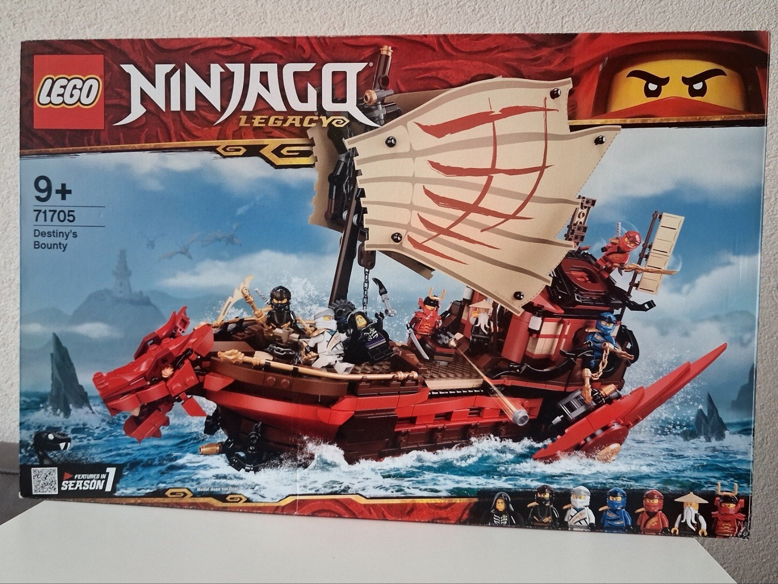 LEGO Ninjago 71705 - Destiny's Bounty (Legacy) - compleet!, Verzenden, Lego, Zo goed als nieuw, Compleet