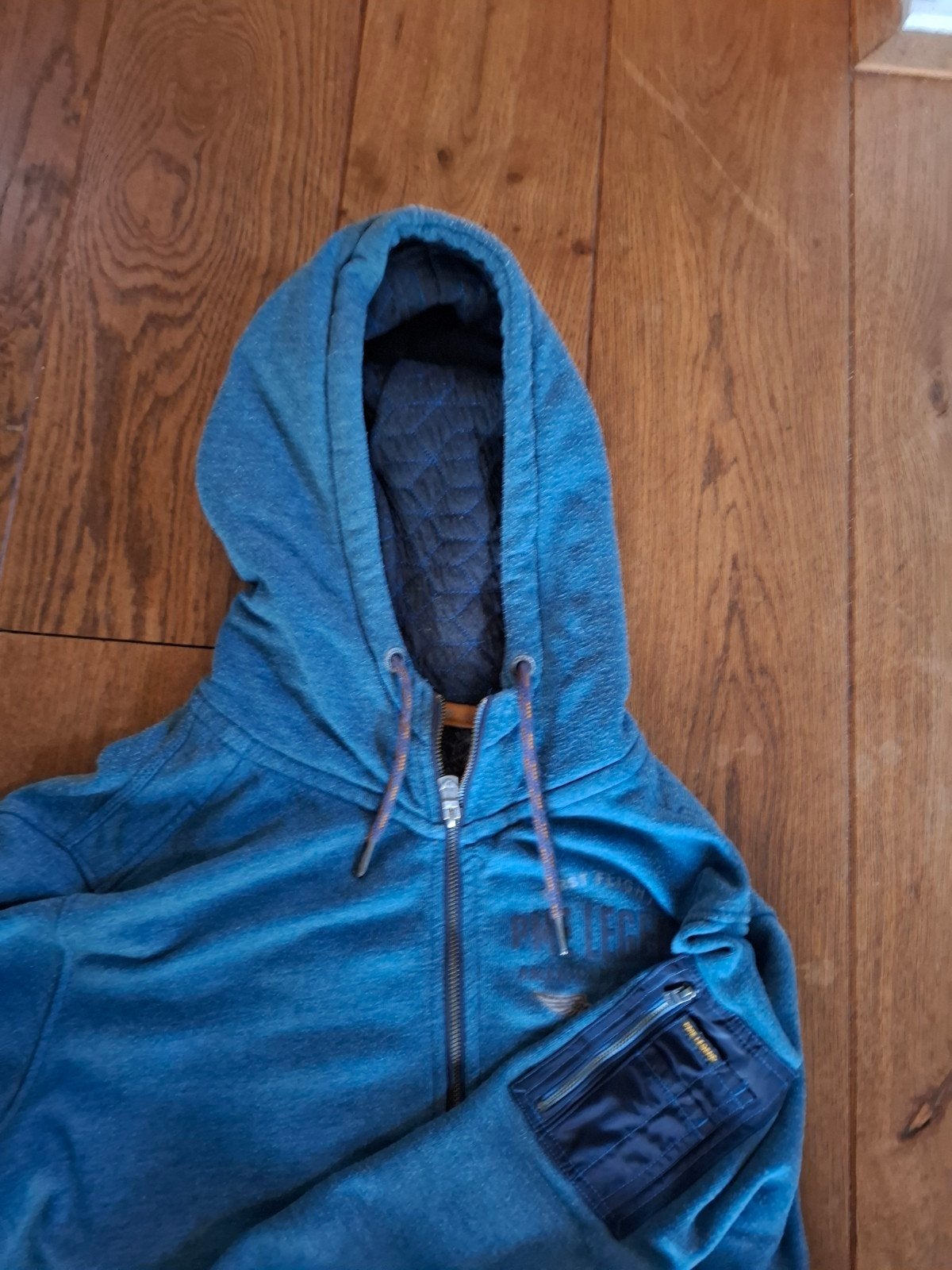 Foto 6 van PME LEGEND vest/hoody maat XL,Blauw.
