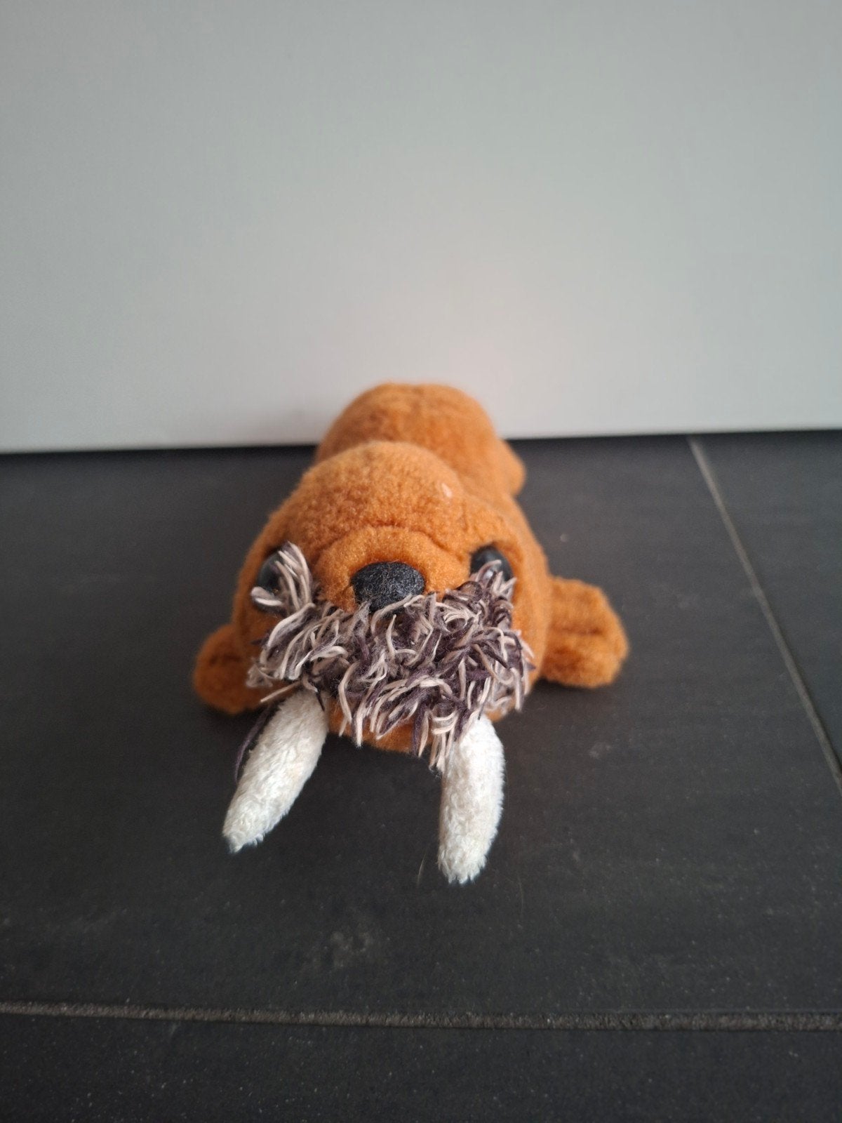 Walrus knuffel - Zo goed als nieuw, Ophalen of Verzenden, Zo goed als nieuw, Bruin, Overige typen