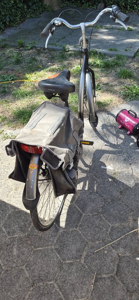 Fiets lage instap, Terugtraprem, Gebruikt, Versnellingen, 56 cm of meer