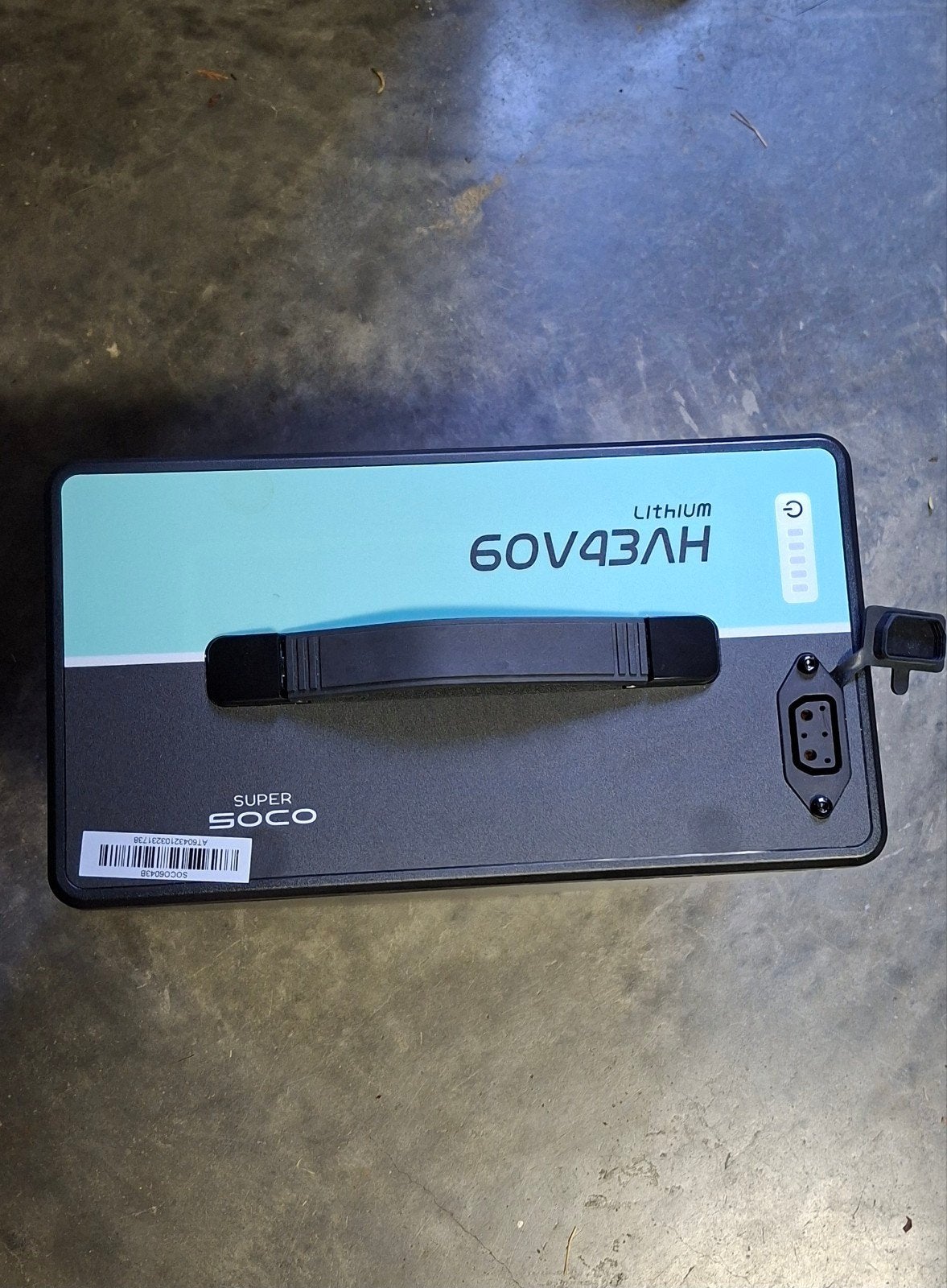 Batterij Super Soco Cux 60V 43 Ah, Ophalen, Zo goed als nieuw, Overige typen, Super Soco Cux