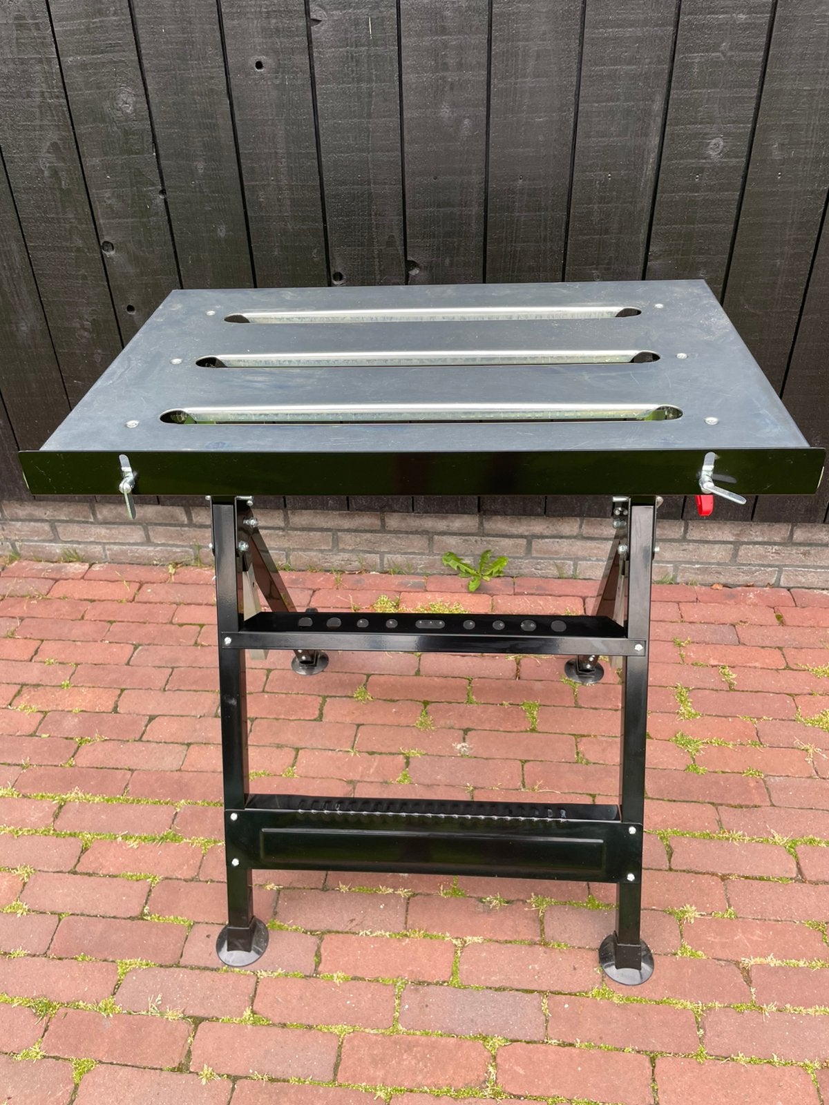 Gude Mobiele Lastafel - Werkbank Inklapbaar, Ophalen of Verzenden, Gebruikt, 70 tot 120 cm, Inklapbaar