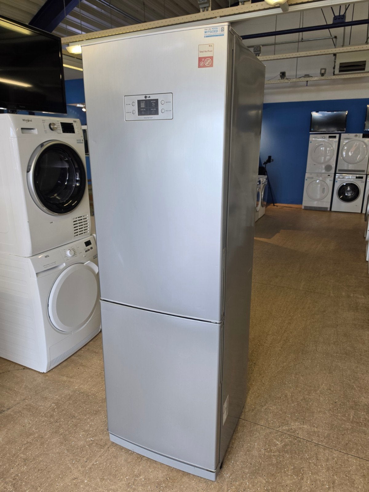 LG koelvriescombinatie | Total No Frost | Gratis thuis 🚚✅️, Witgoed en Apparatuur, Koelkasten en IJskasten, Jirnsum, 200 liter of meer