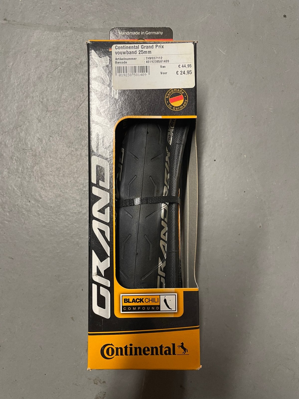 Continental Grand Prix vouwband 25mm, Band, Nieuw, Ophalen of Verzenden, Rubber