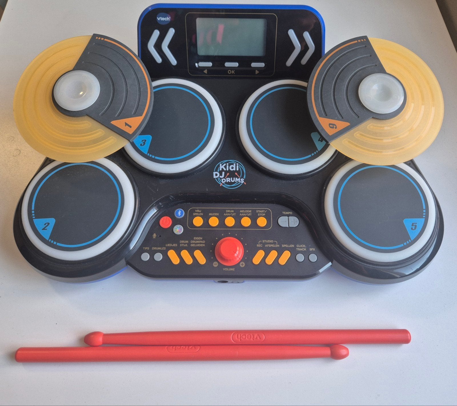 VTech Kidi DJ Drums - Interactief Muziekspeelgoed, Ophalen, Nieuw, Overige typen, Met licht