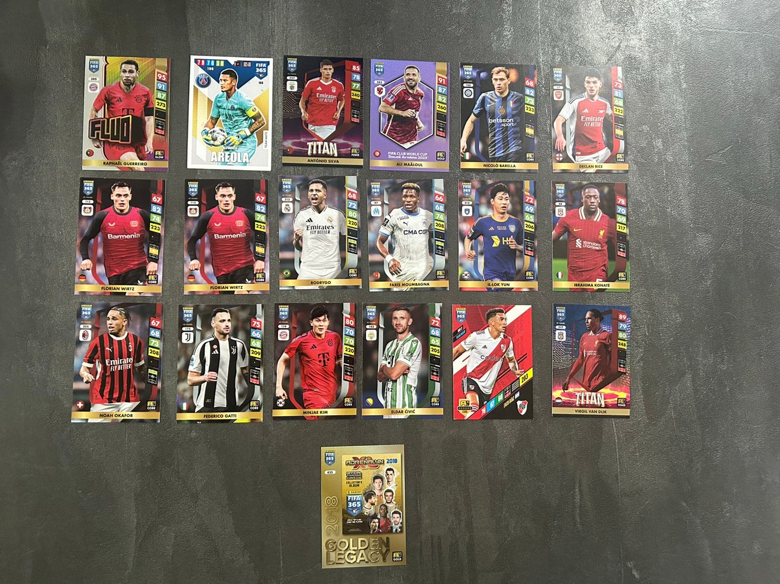 Diverse Panini FIFA 365 voetbal kaartjes, Ophalen of Verzenden, Zo goed als nieuw, Meerdere plaatjes