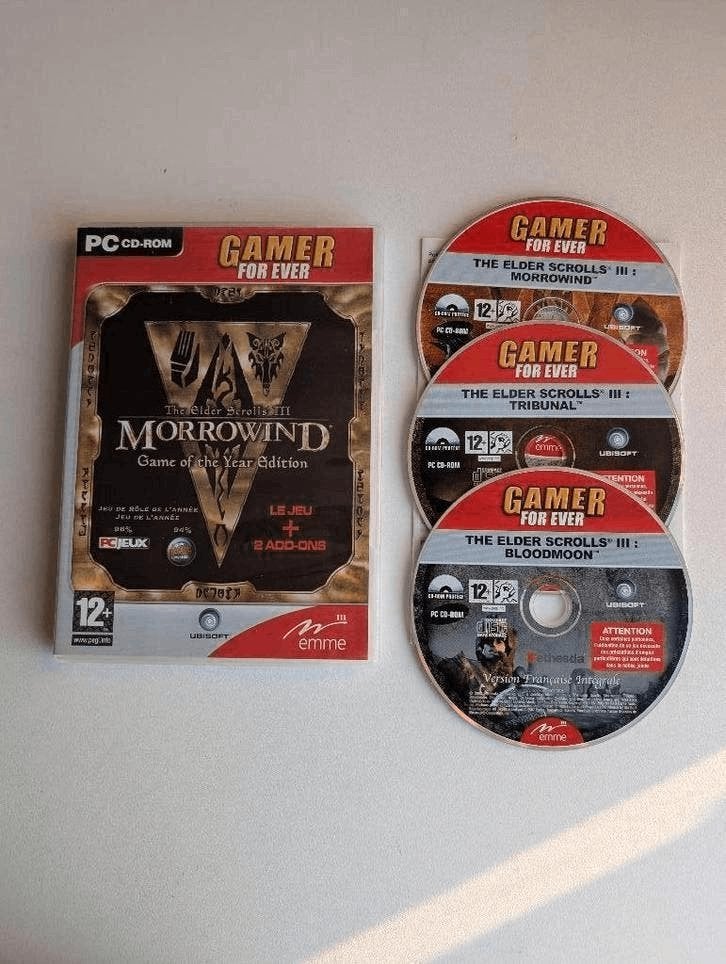 Morrowind game of the year edition PC, 1 speler, Ophalen of Verzenden, Zo goed als nieuw, Vanaf 18 jaar