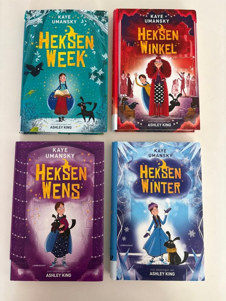 4x boek - Heksen  (Kaye Umansky), Boeken, Ophalen of Verzenden, Zo goed als nieuw, Fictie algemeen