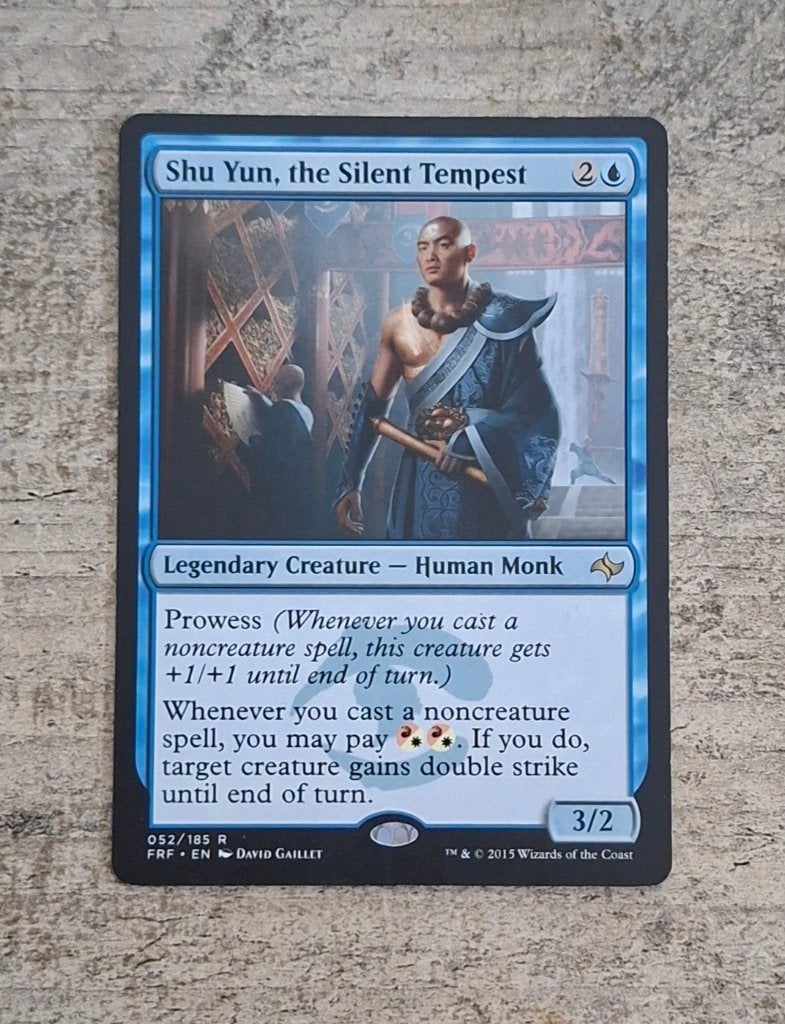Shu Yun, the Silent Tempest - Magic the Gathering, Verzenden, Gebruikt, Losse kaart