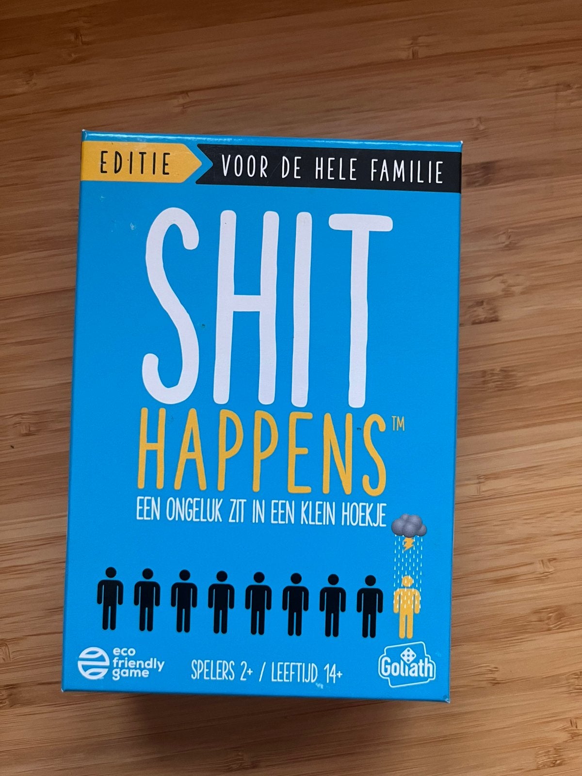 Shit happens kaartspel ZGAN, Ophalen of Verzenden, Zo goed als nieuw