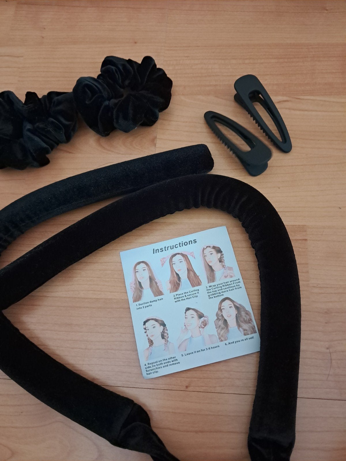 Hittevrije krulset met haarclips en scrunchies, Ophalen of Verzenden, Nieuw, Krultang of Stijltang