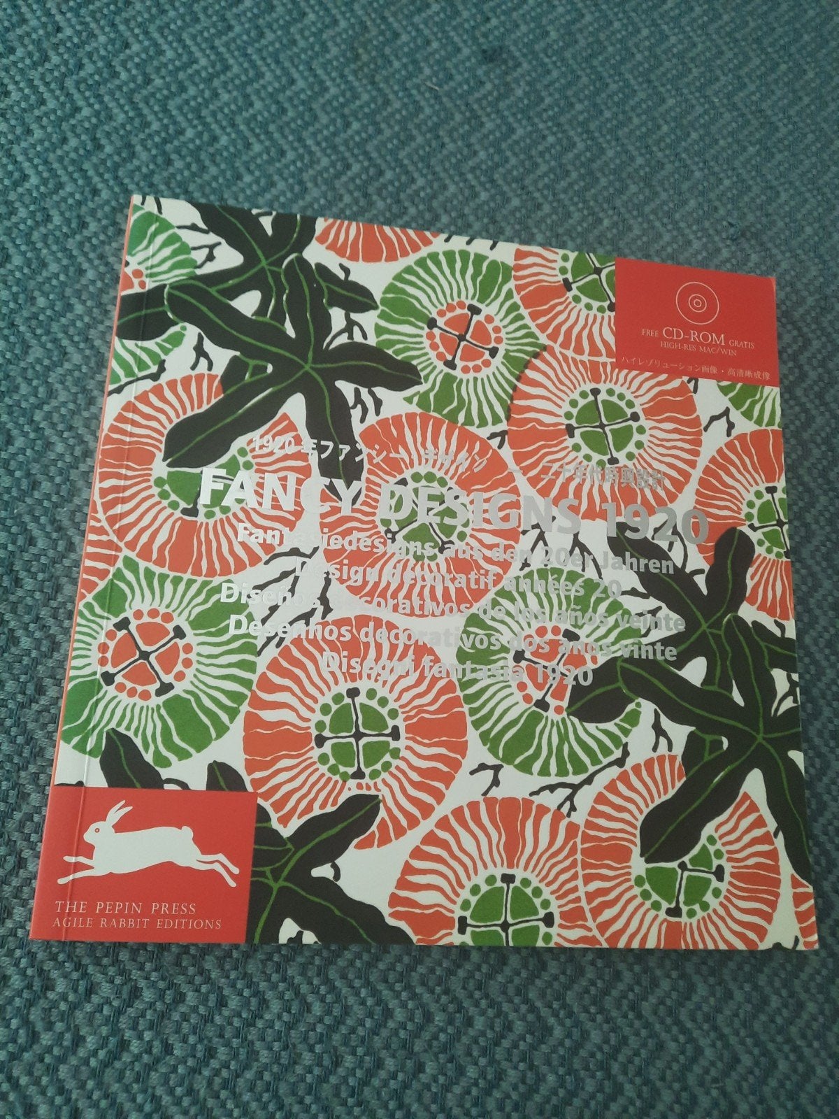 Fantasiedesigns uit de 20er jaren - Boek met CD-ROM, Ophalen of Verzenden, Overige onderwerpen
