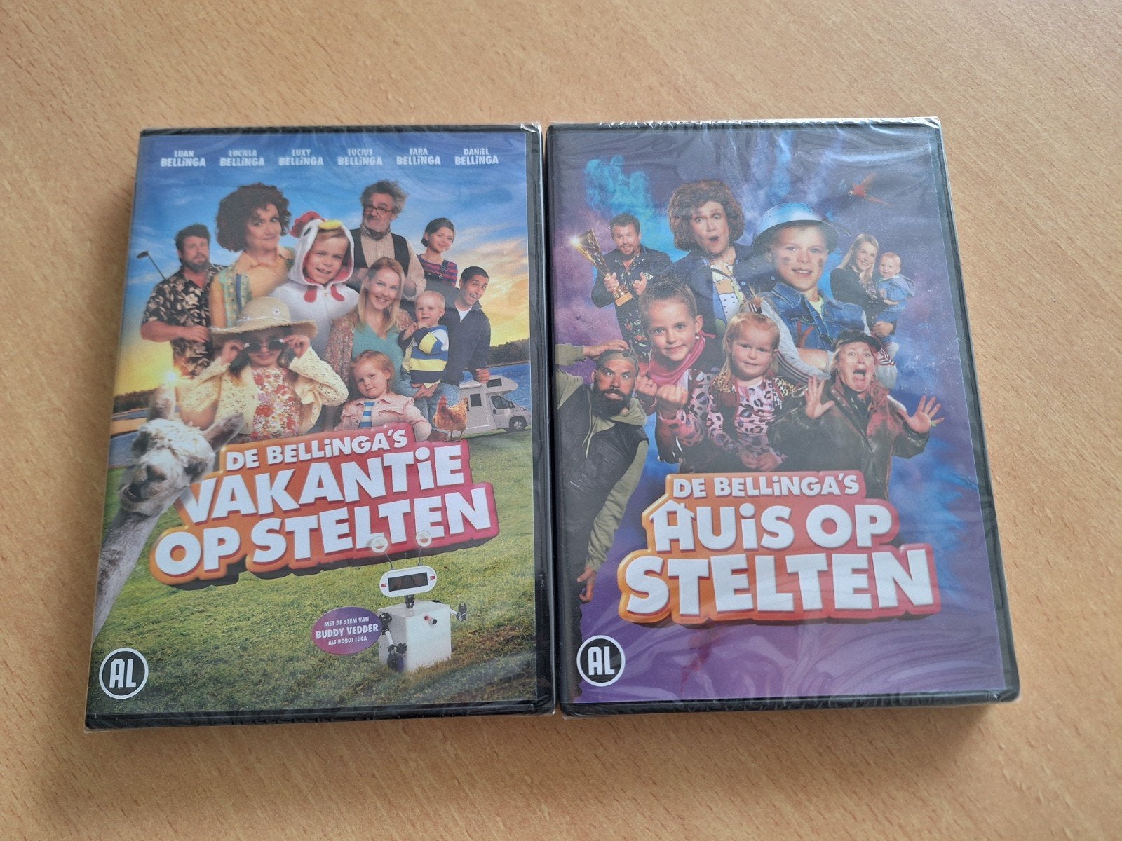 2 Bellinga's DVD'S, nieuw, Alle leeftijden, Ophalen of Verzenden, Komedie, Nieuw in verpakking