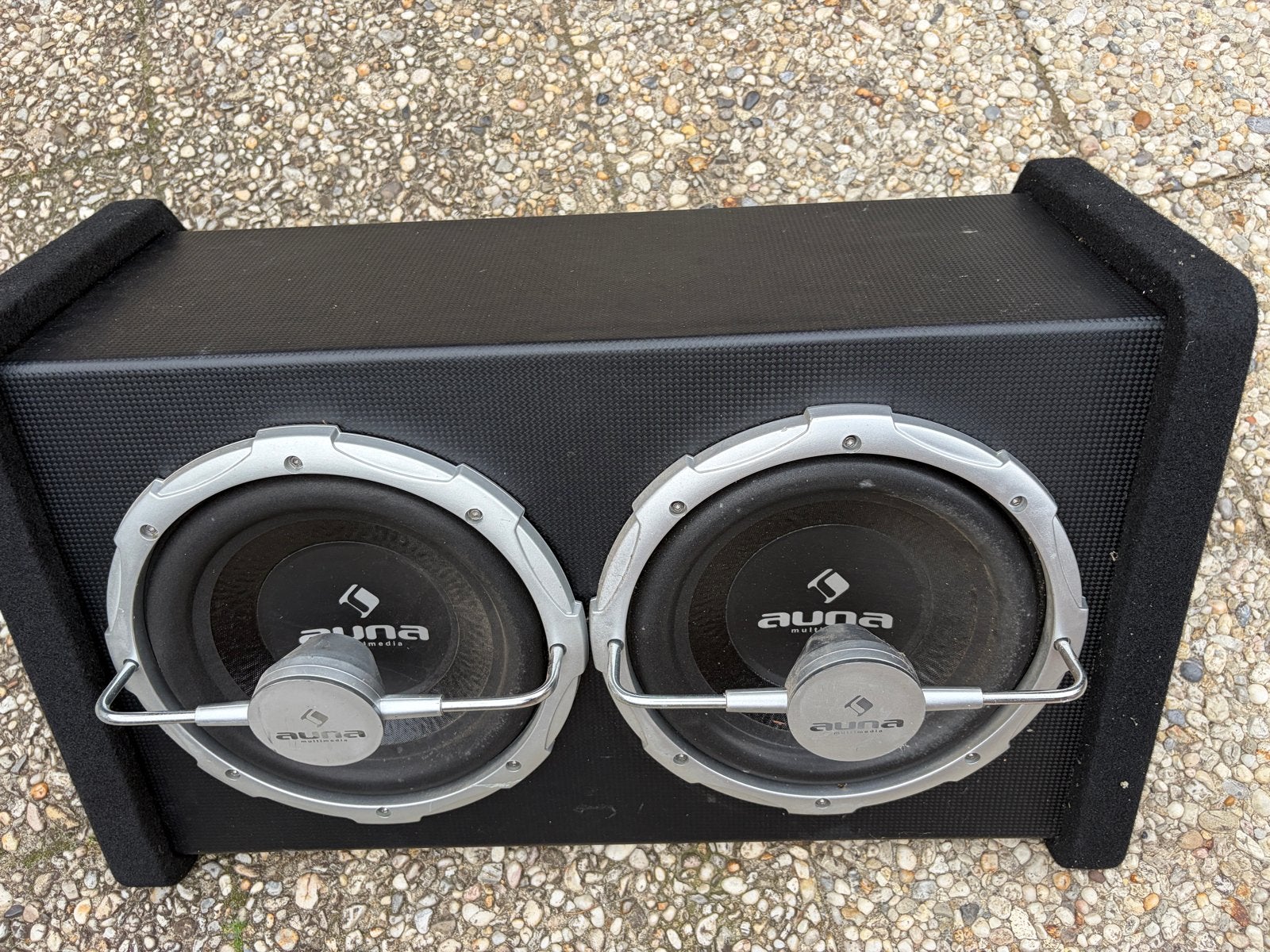 Auna Multimedia Subwoofer - Dubbele Bass Box, Ophalen, Gebruikt