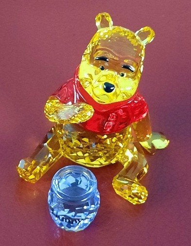 Swarovski Winnie the pooh met honingpot Disney, Ophalen of Verzenden, Nieuw, Figuurtje