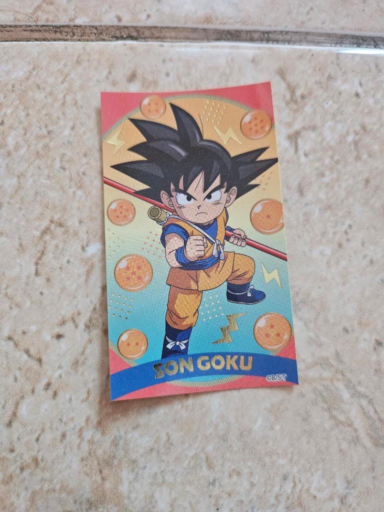 dragonball daima sticker uit Japan Goku Kid, Ophalen of Verzenden, Zo goed als nieuw, Film, Tv of Omroep