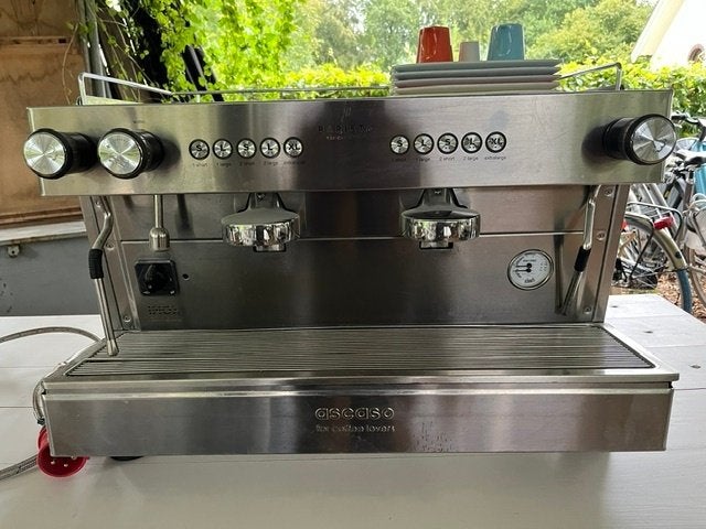 ascaso professionele koffiemachine tweegroeps, Ophalen, Gebruikt, Overige merken