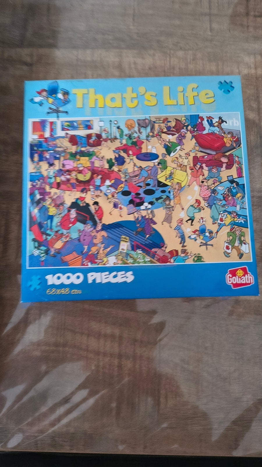 That's Life puzzel meubels, Ophalen, 500 t/m 1500 stukjes, Zo goed als nieuw