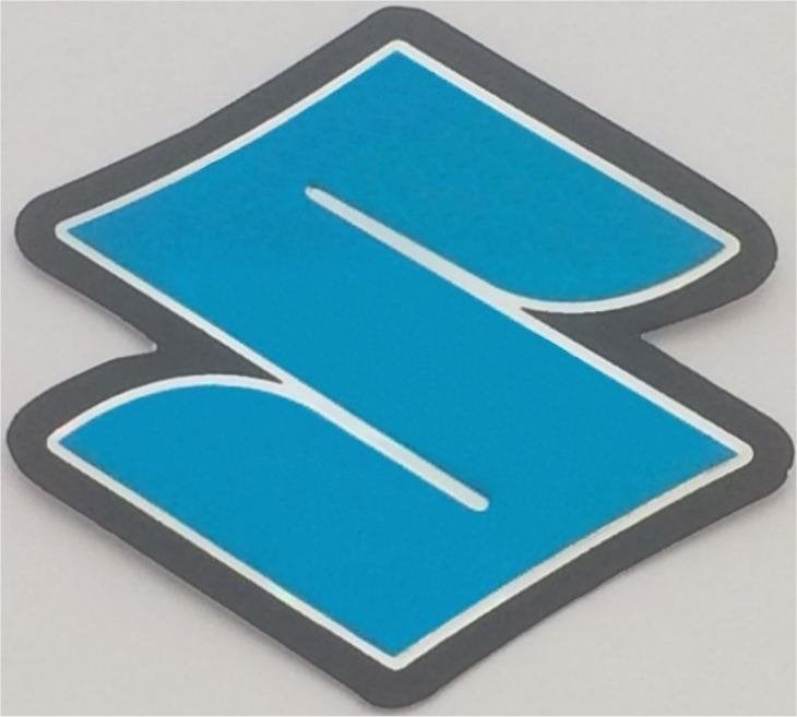 Suzuki metallic sticker #10, Verzenden