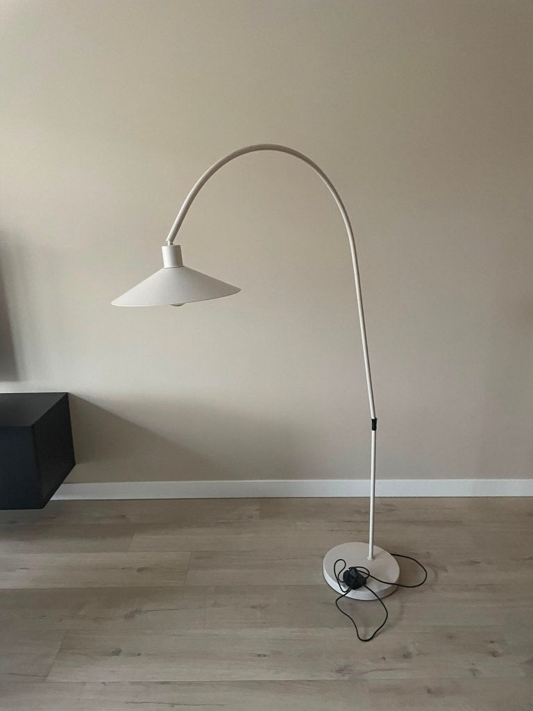 KARWEI vloerlamp Philou beige 30x100x170cm, Huis en Inrichting, Lampen | Vloerlampen, Ophalen, Gebruikt, E27 (groot), 150 tot 200 cm