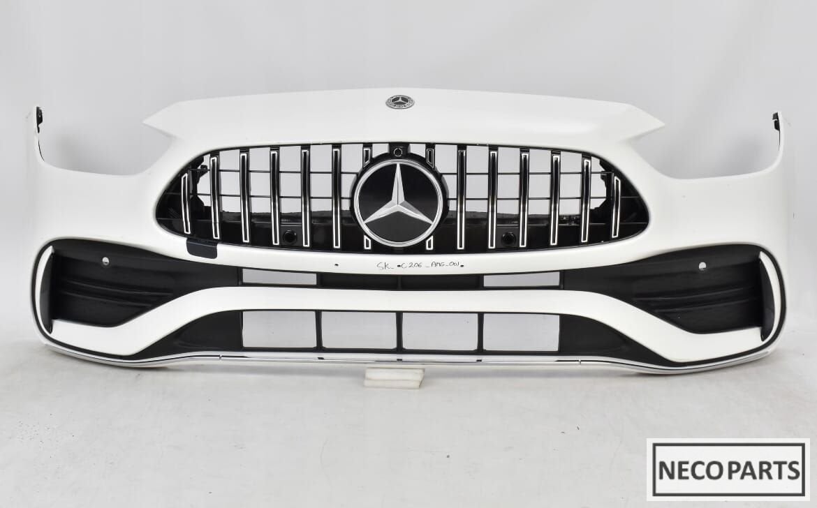 MERCEDES C KLASSE W206 BUMPER VOORBUMPER ORGINEEL, Gebruikt, -, Ophalen of Verzenden, -