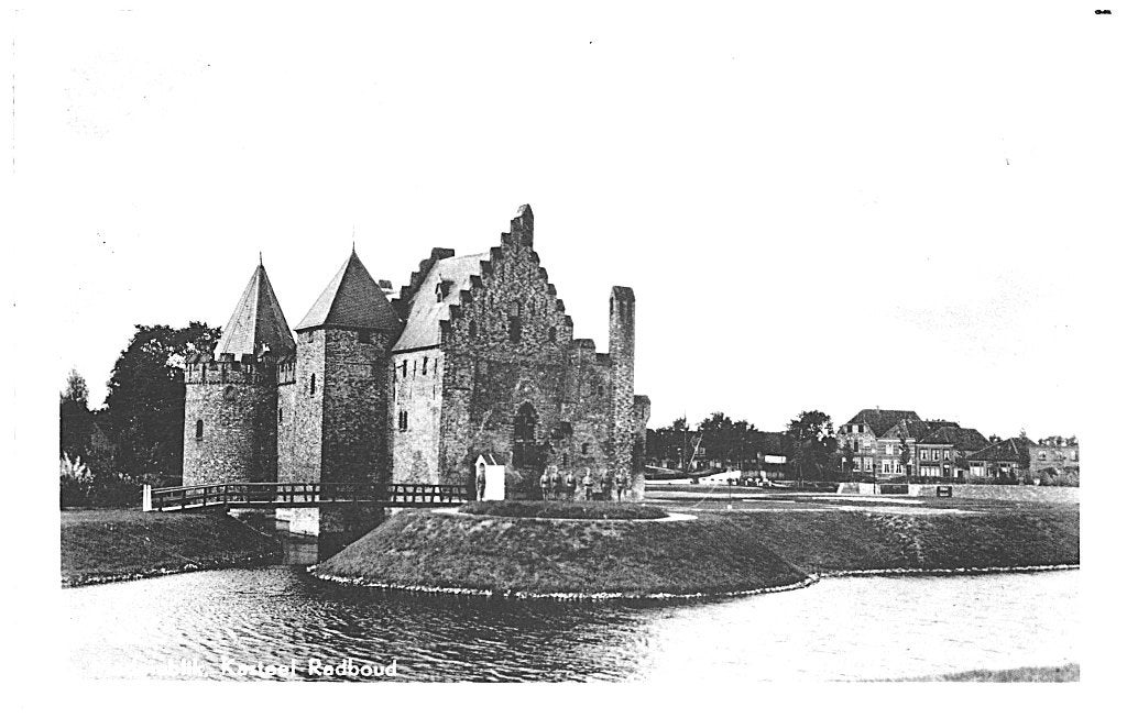 700121 Medemblik 1942 NH Kasteel Radboud Gelopen, Ophalen of Verzenden, 1940 tot 1960, Gelopen, Noord-Brabant