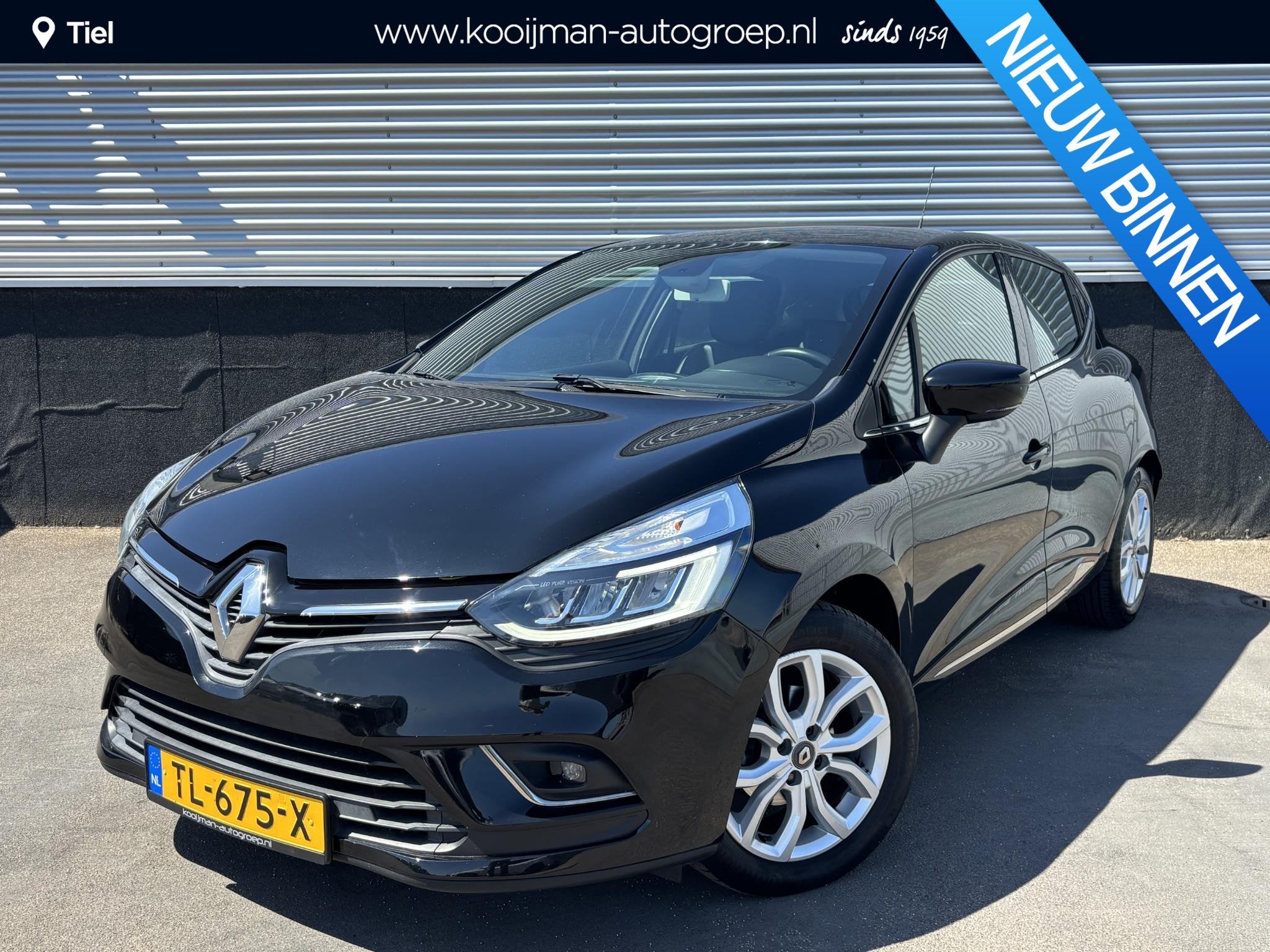 Renault Clio 0.9 TCe Intens / nederlandse auto dealer onderh, Auto's, Renault, Voorwielaandrijving, 898 cc, Stof, Gebruikt