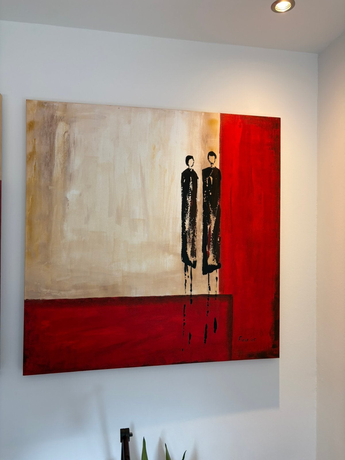 2schilderijen van Fiore 05, Antiek en Kunst, Ophalen