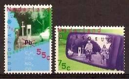 Nederland NVPH nr 1404/5 postfris Transport en Milieu 1988, Ophalen of Verzenden, Na 1940, Postfris