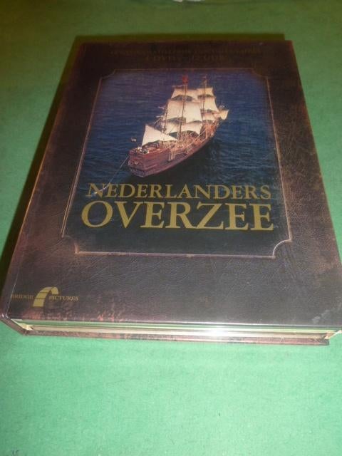 Nederlanders overzee 4 dvd-box, Alle leeftijden, Verzenden, Zo goed als nieuw, Politiek of Geschiedenis