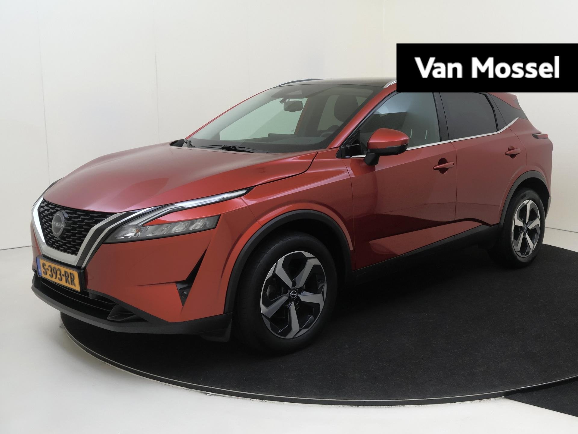 Nissan Qashqai 1.3 MHEV N-Connecta | airco automatisch | App, Voorwielaandrijving, 1304 kg, Stof, Gebruikt