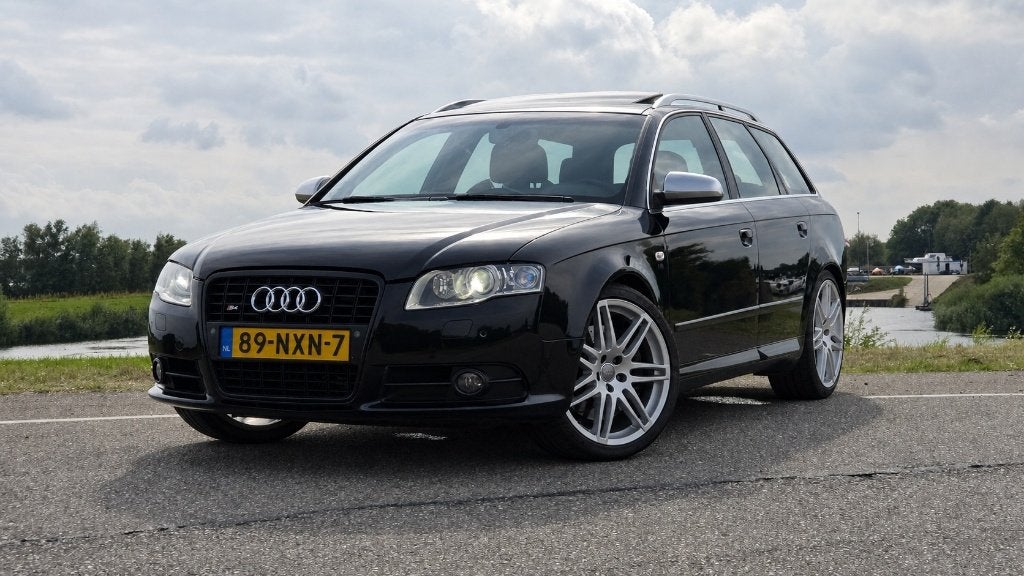 Audi A4 S4 4.2 253KW Avant Quattro AUT 2006 Zwart, Auto's, Automaat, 1730 kg, Zwart, Leder