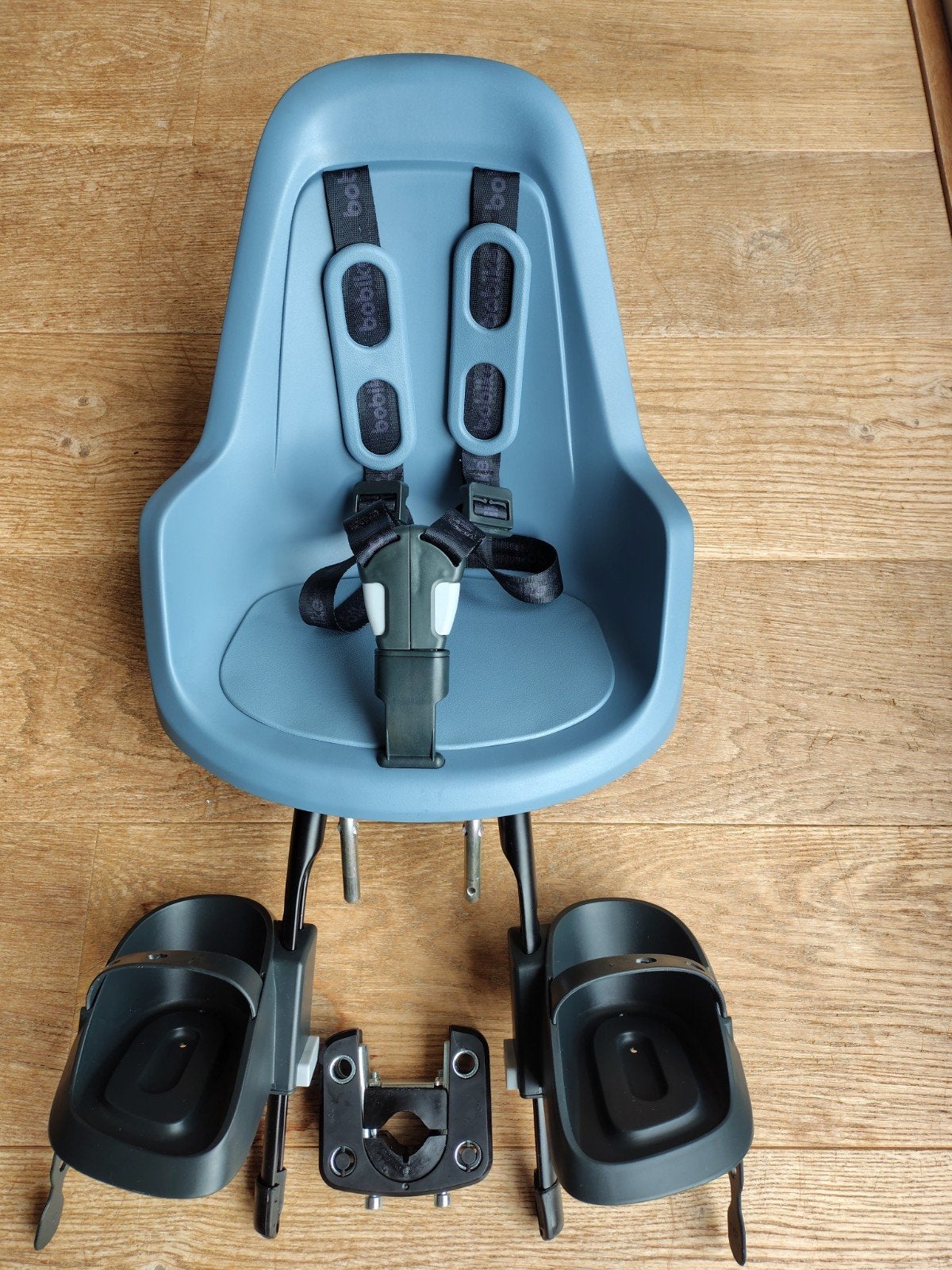 Bobike Exclusive Mini Fietsstoeltje - Voorzitje Nieuw!, Ophalen, Voetsteuntjes, Zo goed als nieuw, Bobike