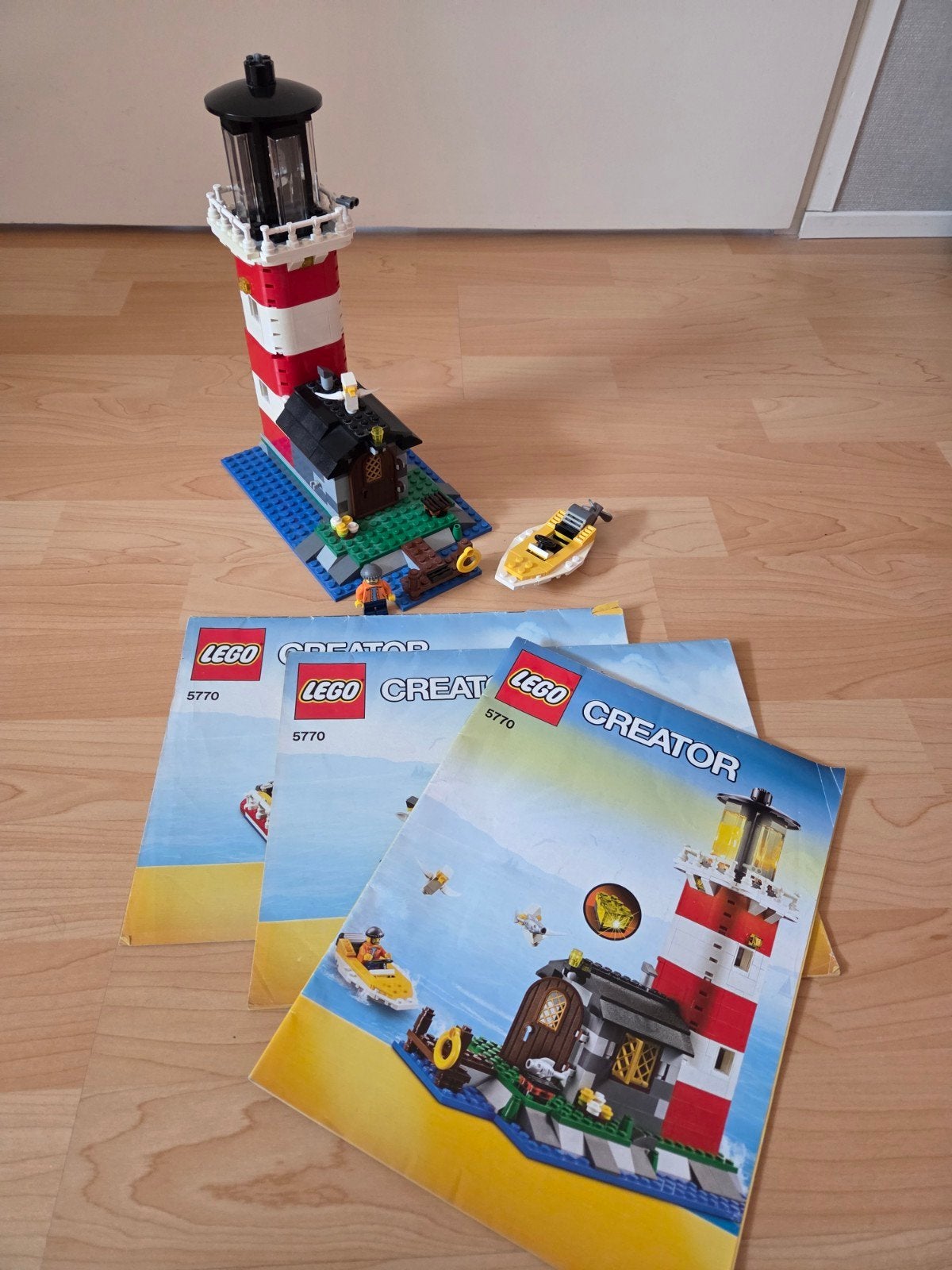 Lego Creator 5770 Vuurtoren, Ophalen, Compleet, Gebruikt, Lego