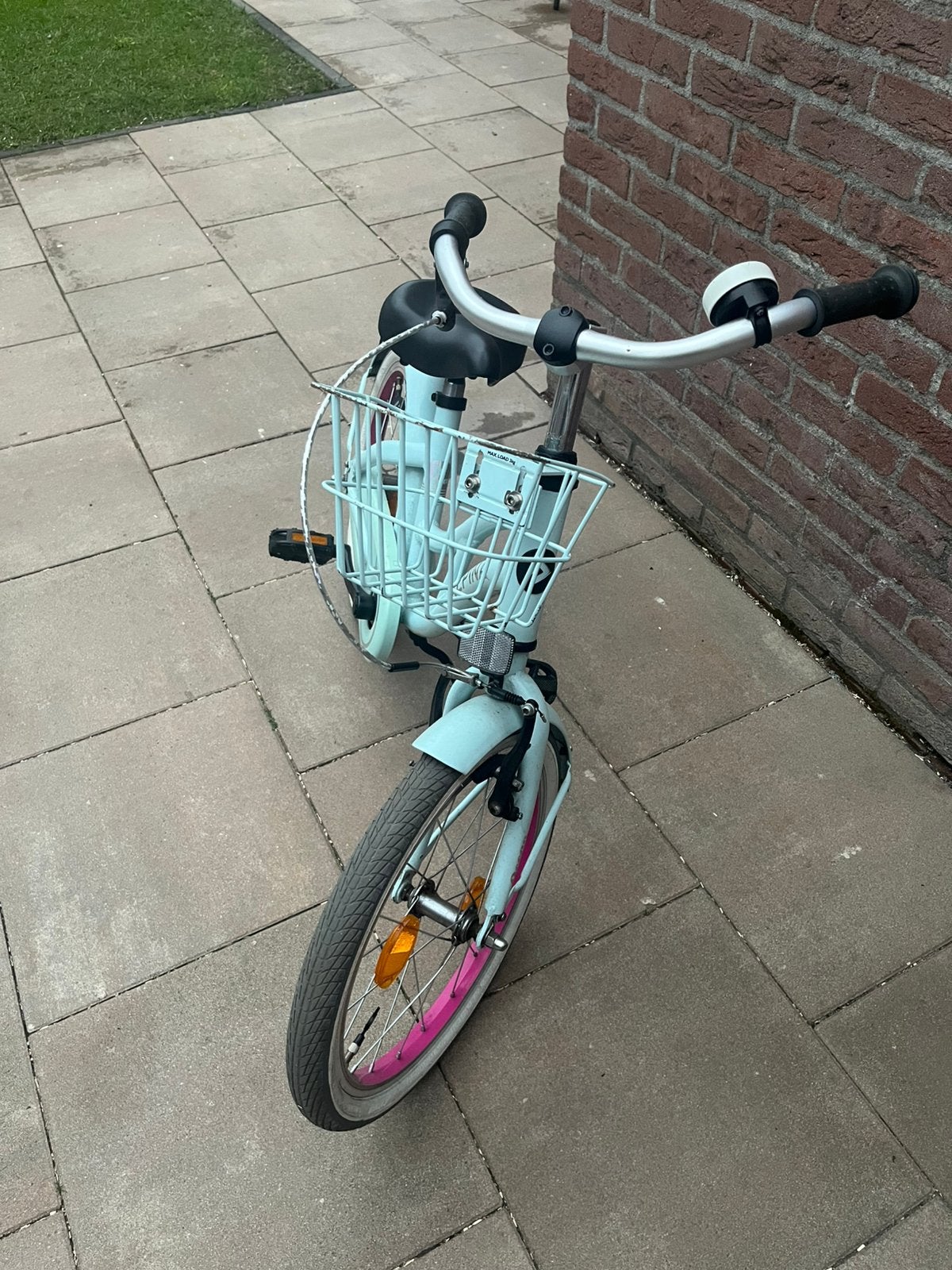18 inch meisjesfiets alpina, Ophalen, Zo goed als nieuw, 18 inch, Handrem