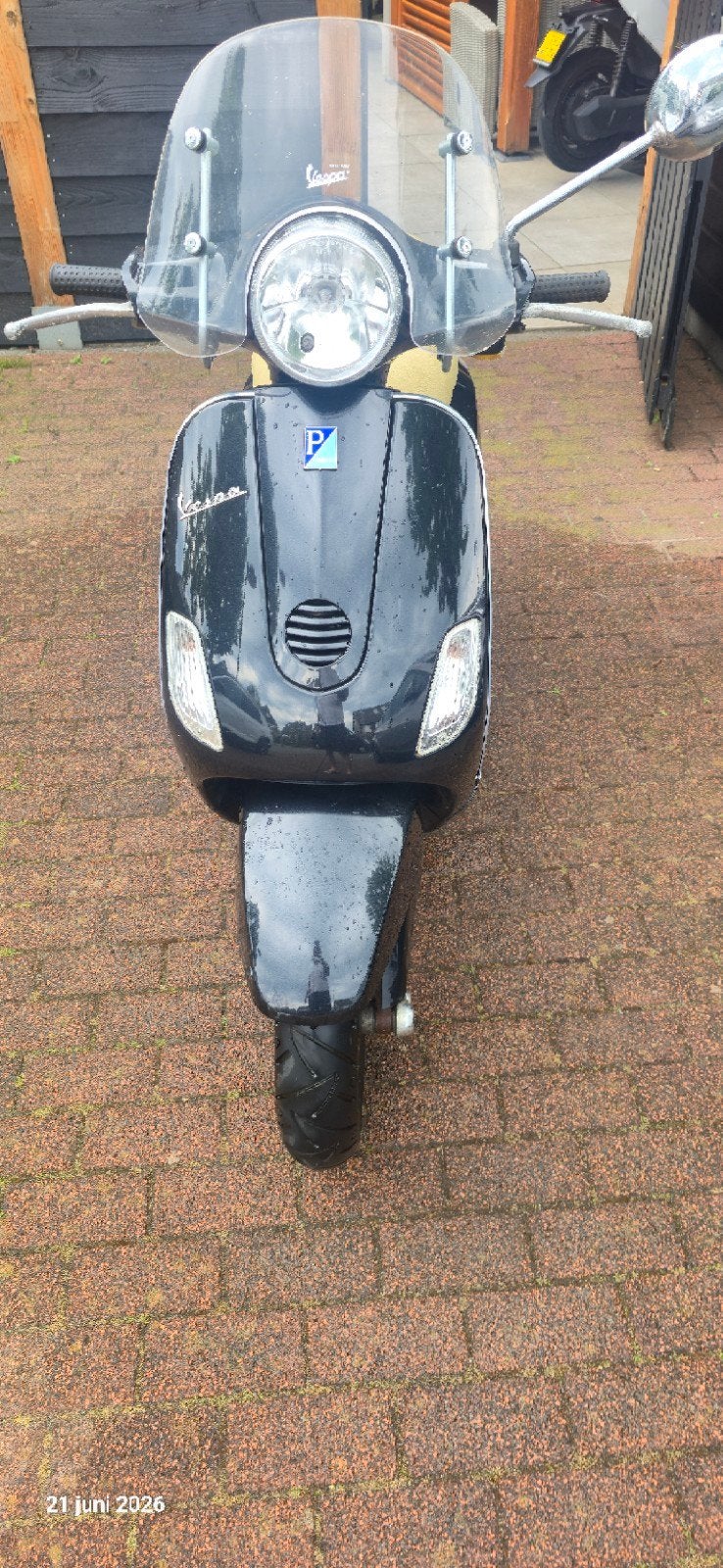 Vespa LX 2006 - Zwart, Ophalen, Gebruikt, Maximaal 45 km/u, Benzine