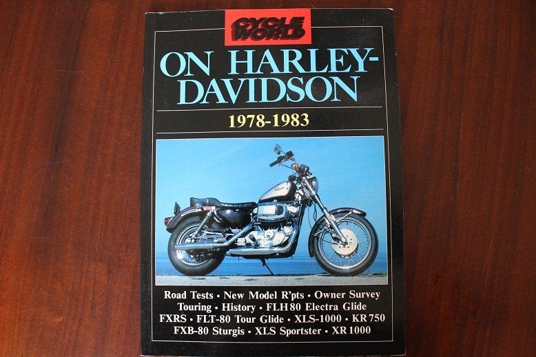 harley Davidson 1978 - 1983 FLH80 XLS1000 FXRS XR1000 KR750, Ophalen of Verzenden, Gelezen