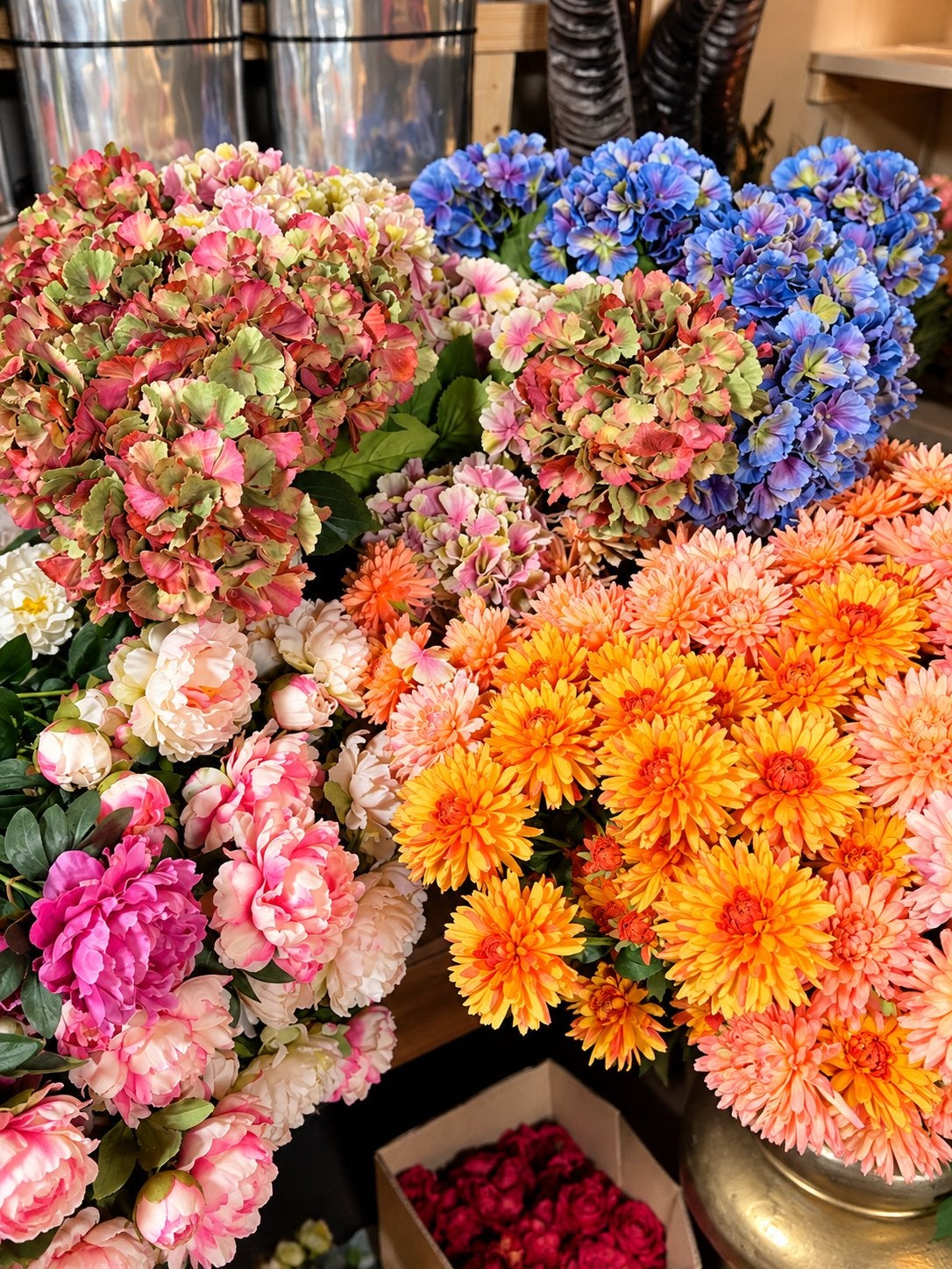 Kunstbloemen partij 1000 Stuks Intratuin twv €9000,-, Ophalen, Nieuw