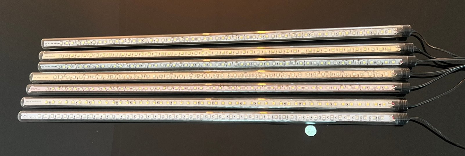 SERA LED-verlichting aquarium – 7 lampen + drivers + kabels, Dieren en Toebehoren, Ophalen, Zo goed als nieuw, Verlichting of Verwarming