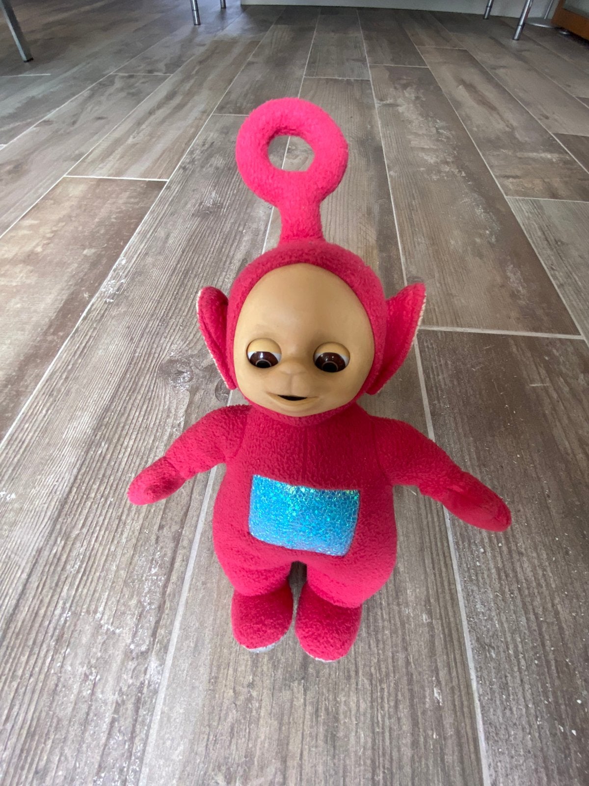 Teletubbie Po 31cm, Kinderen en Baby's, Speelgoed | Knuffels en Pluche, Ophalen of Verzenden, Zo goed als nieuw, Overige typen