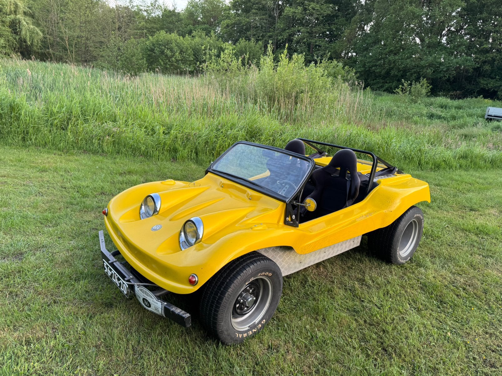 VW Ruska Buggy 1700cc Turbo, Auto's, Volkswagen, 600 kg, Cabriolet, 0 kg, Geel
