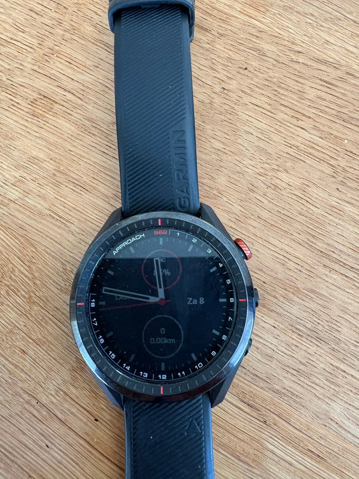 Garmin Approach S62 GPS Golfhorloge - Zo goed als nieuw, Zwart, Ophalen of Verzenden, Waterdicht, Android