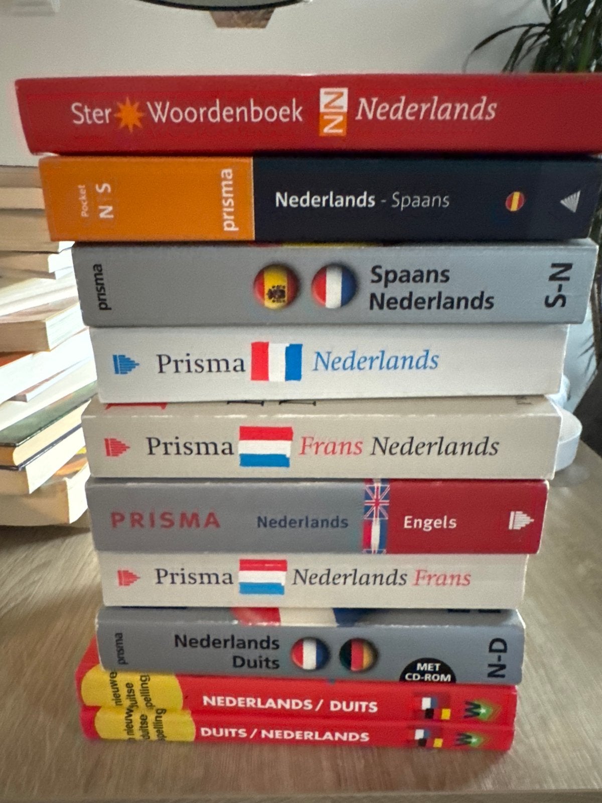Verschillende woordenboeken: Nederlands, Spaans, Frans, Enge, Boeken, Woordenboeken, Gelezen, Nederlands, Prisma of Spectrum, Ophalen of Verzenden