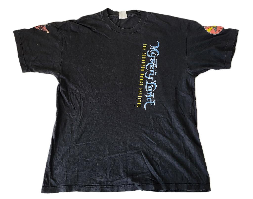 Rare Vintage Mysteryland Shirt 1996 ID&T XL, Gebruikt, Ophalen of Verzenden, Kleding, Nvt